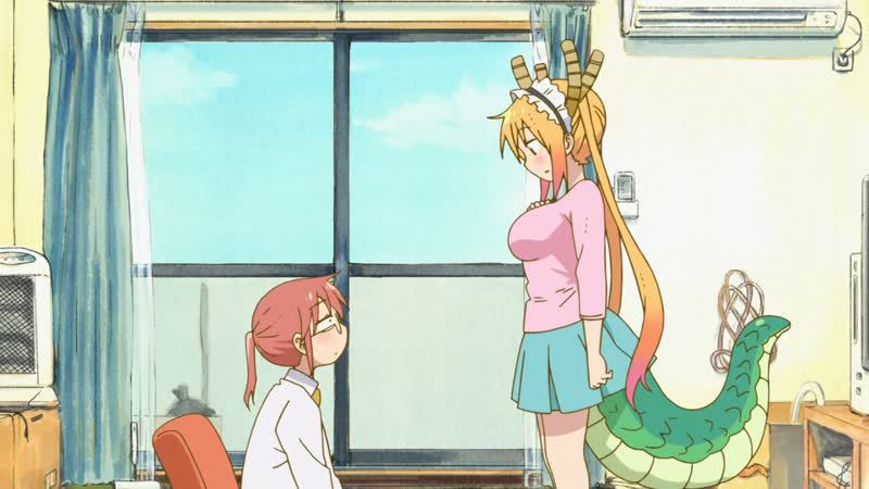 Người giúp việc rồng của bà Kobayashi (kobayashi san chi no Maid Dragon) 01 [rus voice] (anime erotica, young, porn, not hen-hentai)
